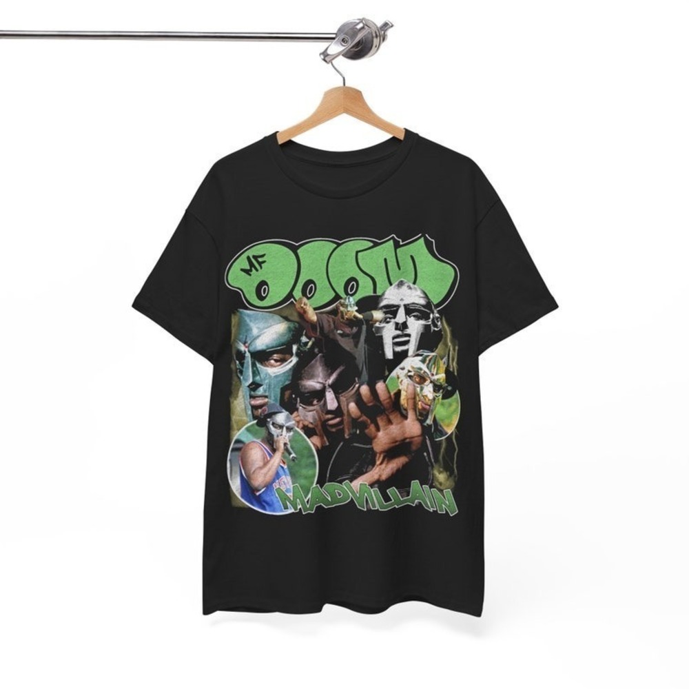 Mf Doom Shirt Mf Doom - Mad Villain Poster Graphic Tee